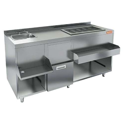 Коктейльная барная станция закрытая Hicold НБМКС-15/5БПК (без ящика)