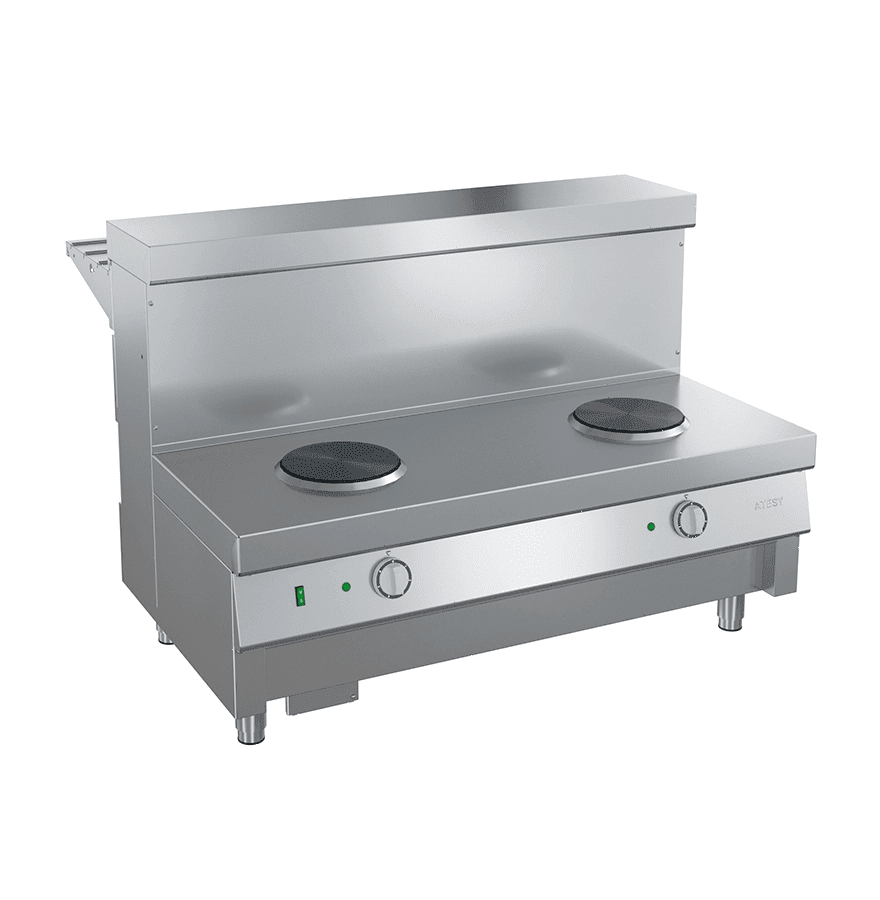 Прилавок-мармит для первых блюд Atesy Ривьера М1-2.1120-02-О без полок