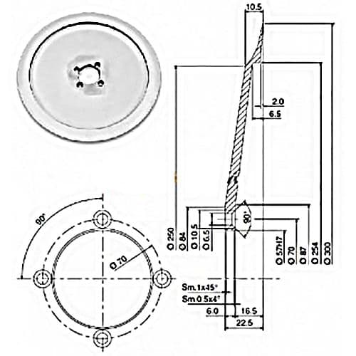 Нож для Celme GE 300