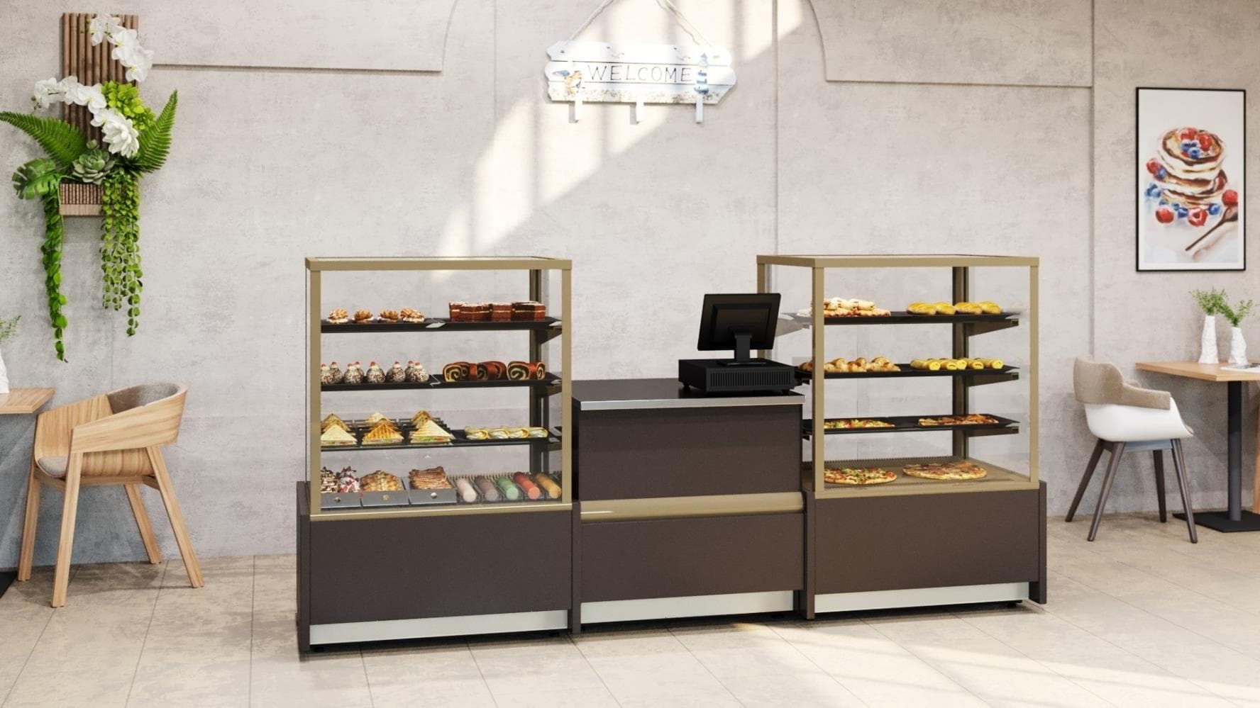 Витрина хлебная Carboma KC70 N 0,6-1 Cube 0102-0109