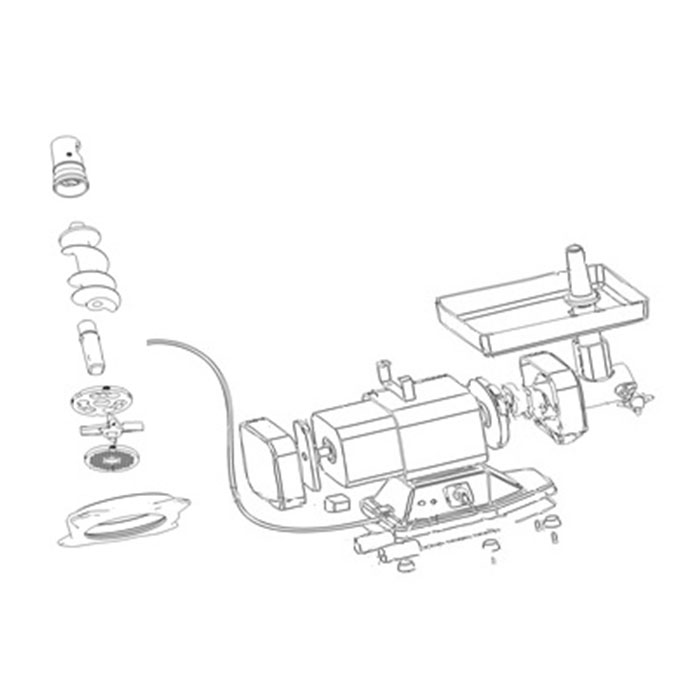 Мясорубка Rosso HM-22B
