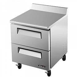 Стол морозильный Turbo Air CMWF-28-2D-2 с ящиками и бортом