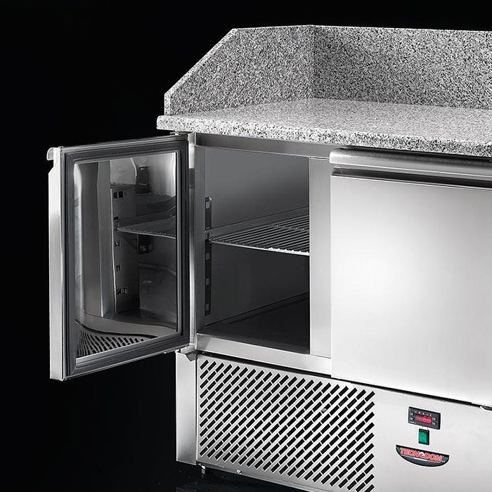 Стол холодильный (для пиццы) Tecnodom SLV03C6
