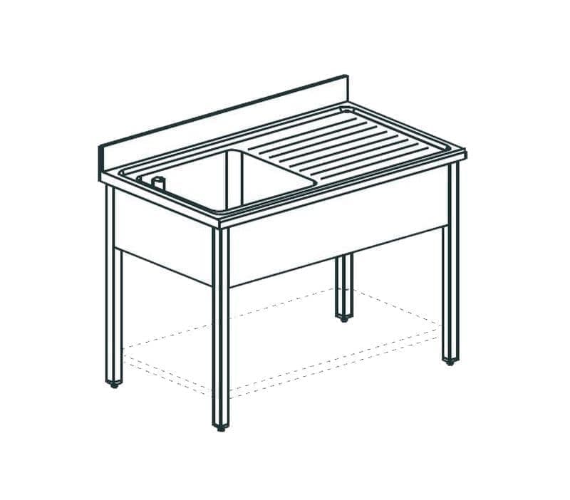 Ванна моечная Apach Chef Line LS136-54RW