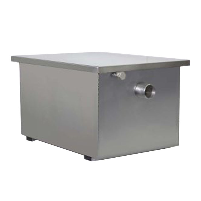 Жироуловитель RoboLabs GT-0.5-N под мойку, пиковый сброс 30л, нерж AISI 304