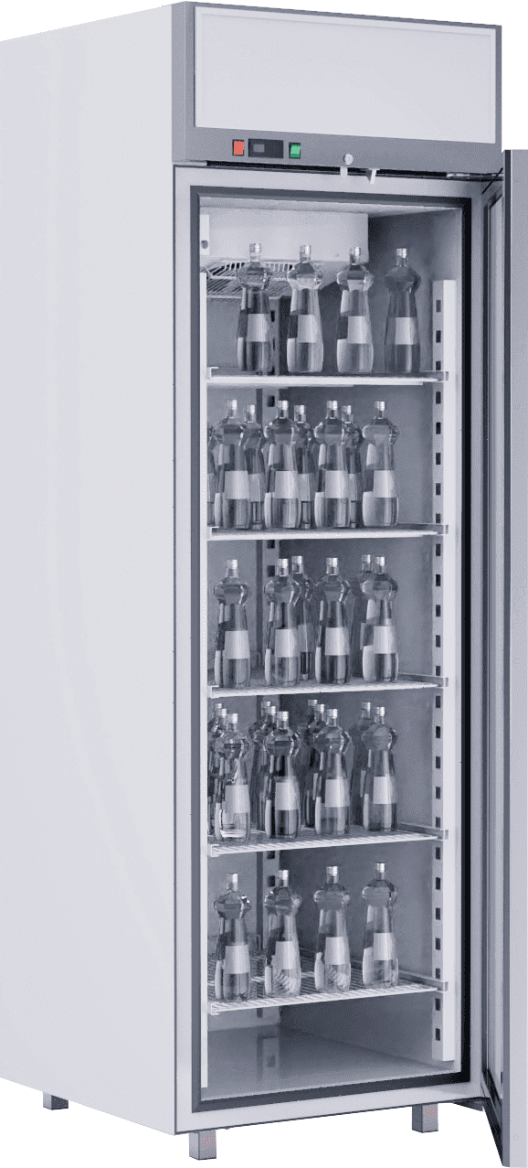 Шкаф холодильный среднетемпературный Atesy D 0,7-SL (стекло, с канапе)