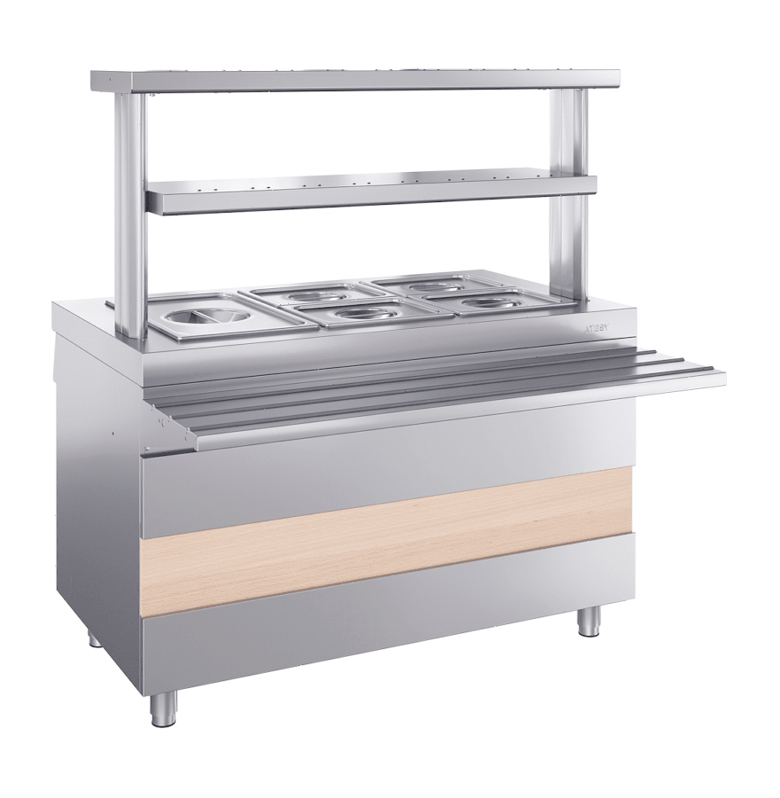 Мармит для вторых блюд Atesy Ривьера М2-1200-02-ПО без полок