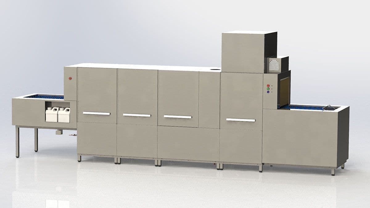 Туннельная посудомоечная машина Гродторгмаш МПС-1600-Л-С