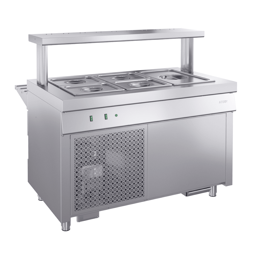 Стол охлаждаемый Atesy Ривьера ОС-1120-02-О без полок