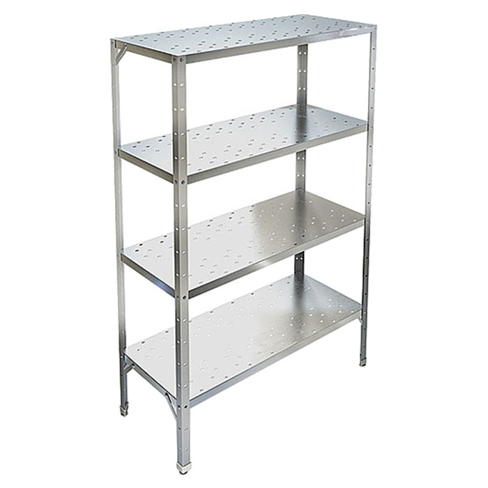 Стеллаж кухонный перф. полки Kayman СК-441/1204