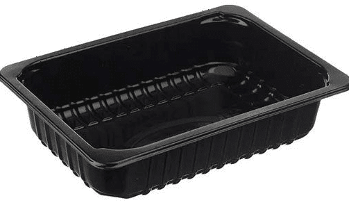 Контейнер под запайку Z.У.М. PP 210X148X40 черный, 320 шт