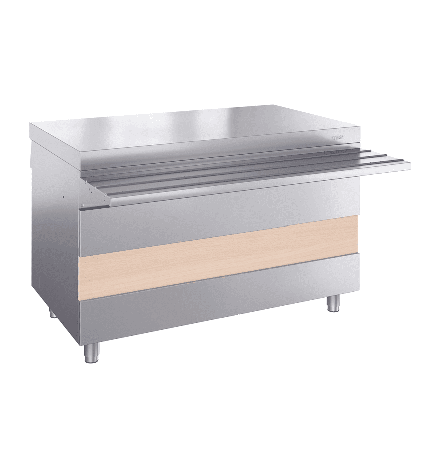 Прилавок горячих напитков Atesy Ривьера ПГН-1200-02 без полок