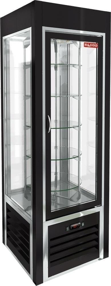 Витрина кондитерская Hicold VRC 350 R SH Black FR