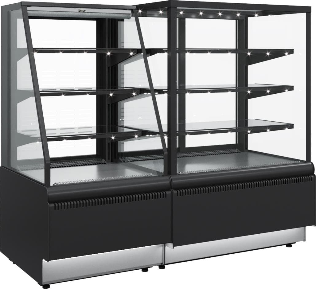 Витрина кондитерская Carboma KC70 VV 0,6-1 (ВХСв-0,6д Cube) 0102-0109