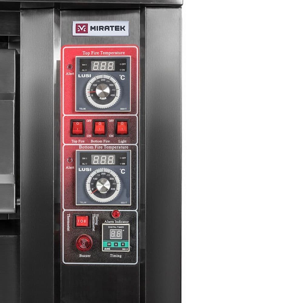 Печь подовая Miratek BK-36G ГАЗ с пароувлажнением на все ярусы