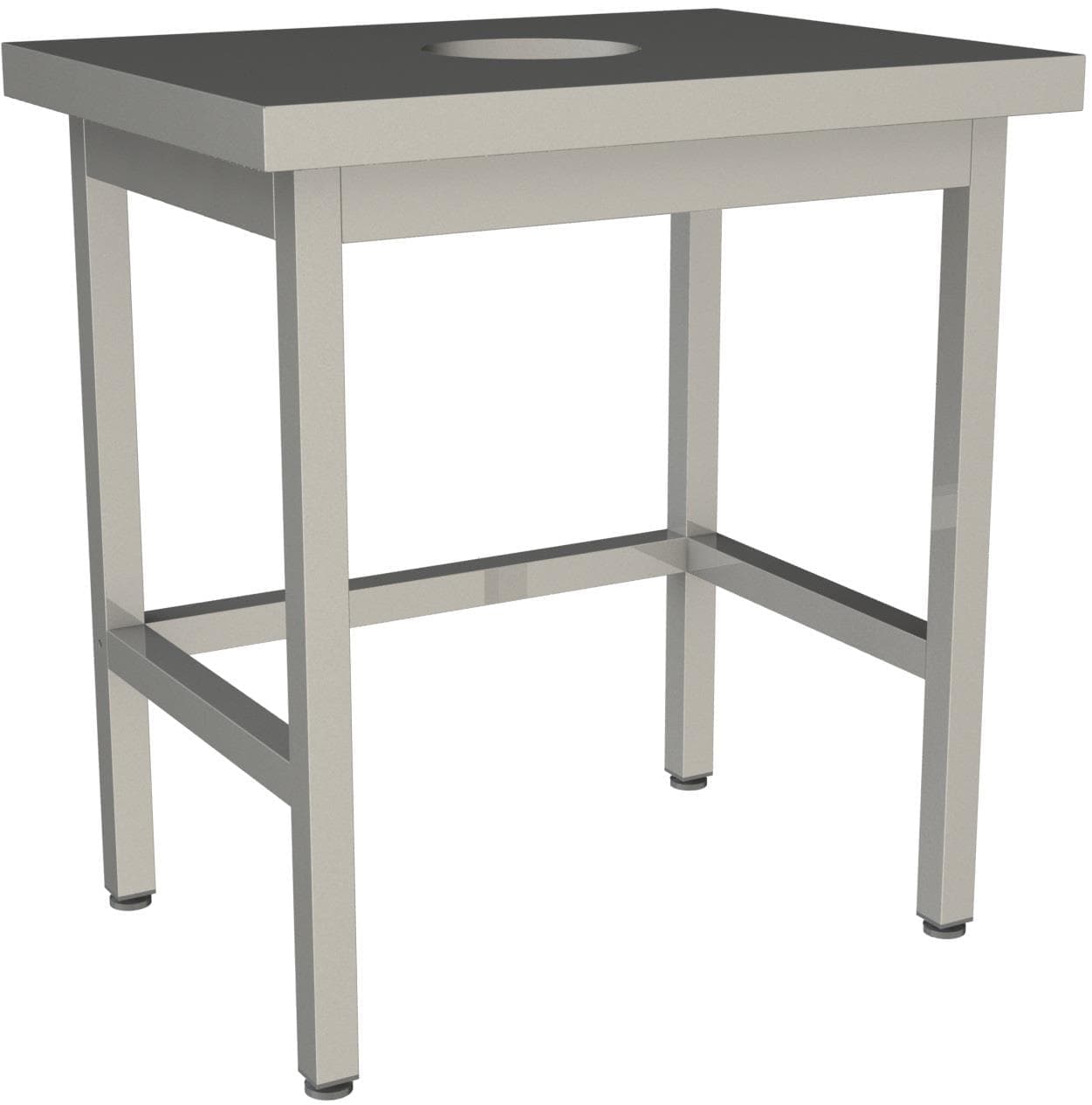 Стол для сбора пищевых отходов без борта Restoinox СПО-8/6-О