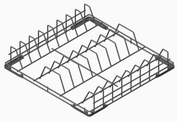 Посудомоечная кассета Smeg WB50D01