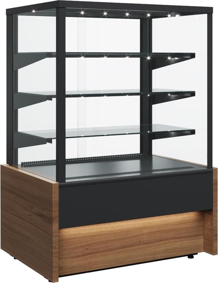 Витрина кондитерская Carboma KC70 VM 1,3-1 (ВХСв-1,3д Cube) 0102-0109
