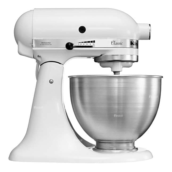 Миксер планетарный KitchenAid 5K45SSEWH белый