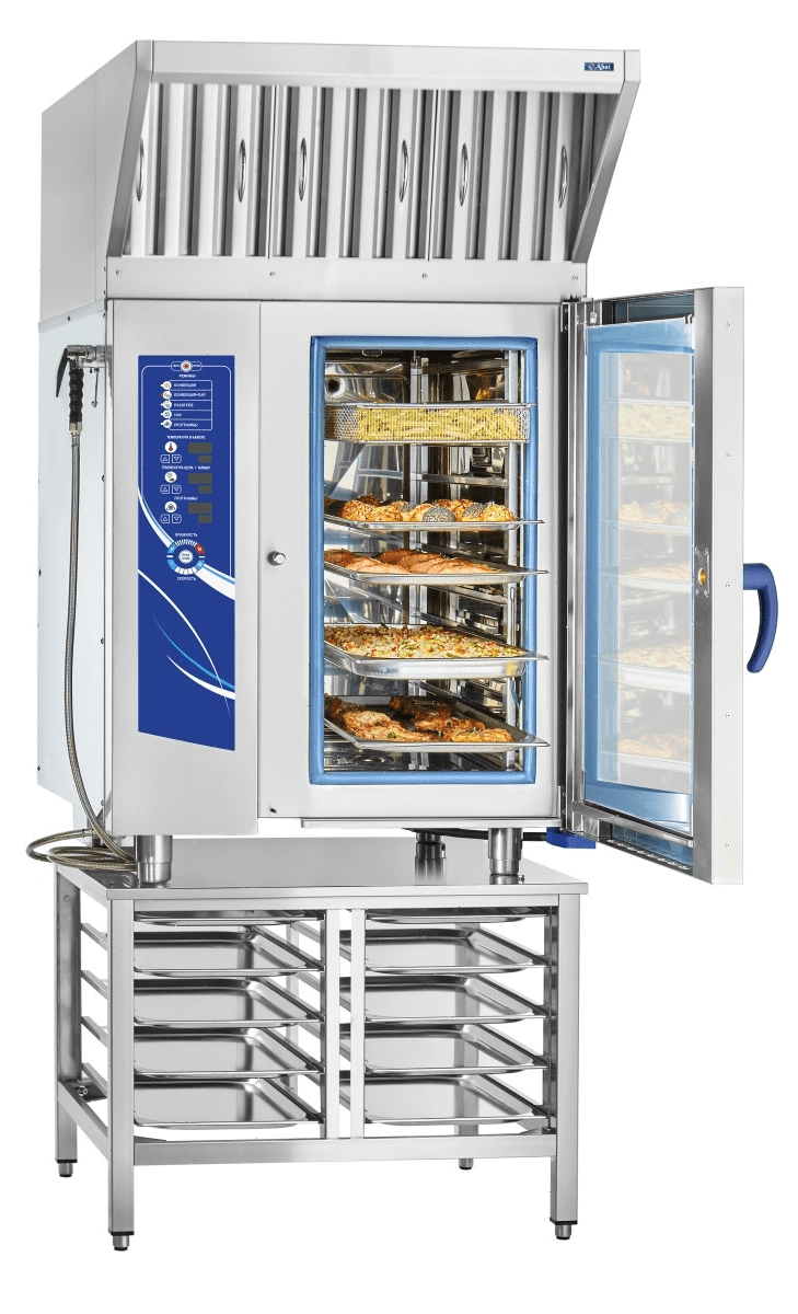 Пароконвектомат Abat ПКА 10-1/1ВМ2 лицо нерж. (11000035562)