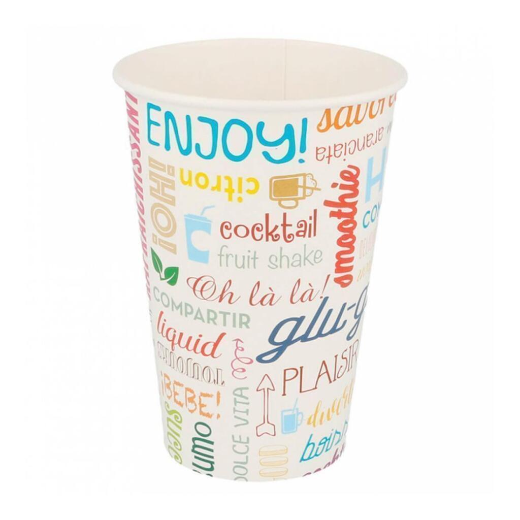 Стакан для холодного Parole 480 мл, бумага, 50 шт Garcia De Pou | 229.08