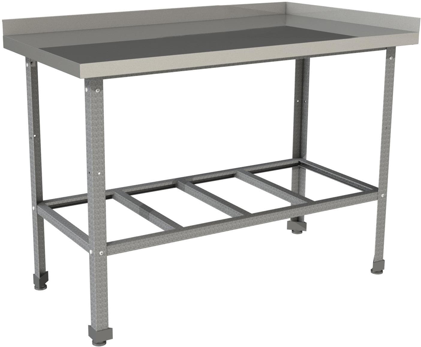 Стол производственный Restoinox СП-15/8-2БРП-ЭН 2 борта