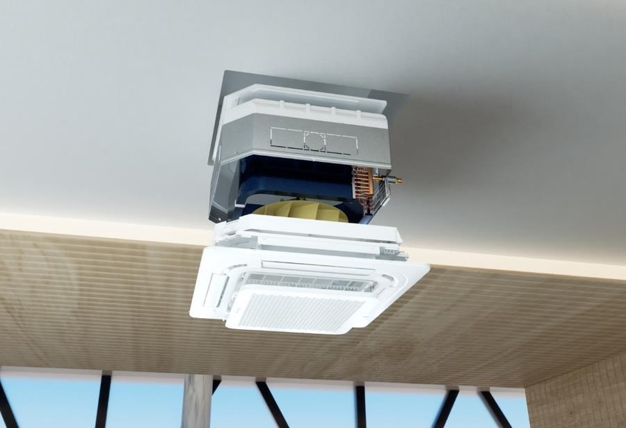 Кассетный кондиционер Hisense AUC-24HR4SJA / AUW-24H4SF (AUC-950R)