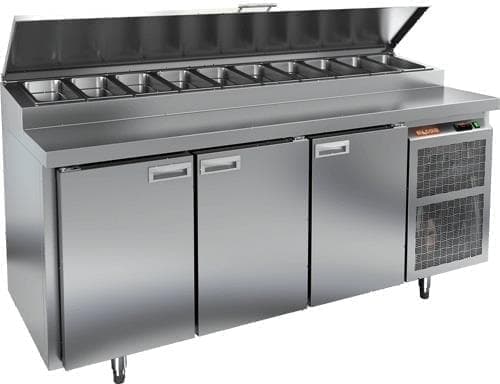 Стол холодильный (для пиццы) Hicold PZ1-111/GN (10xGN1/3)