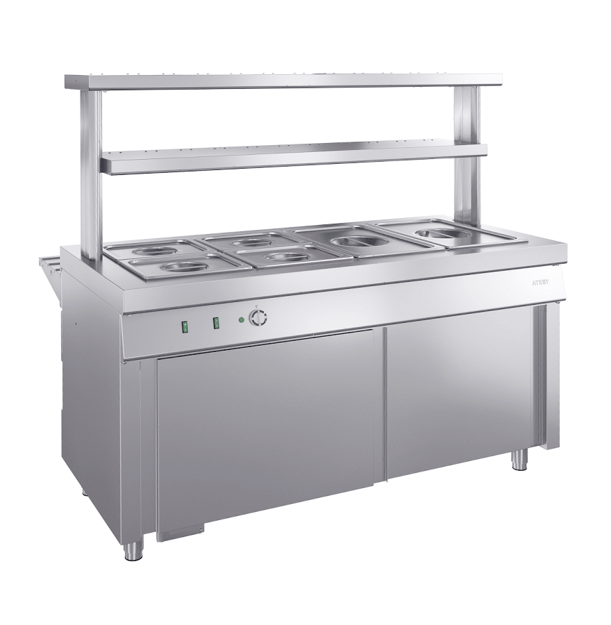 Мармит для вторых блюд Atesy Ривьера М2-1500-02-СО без полок