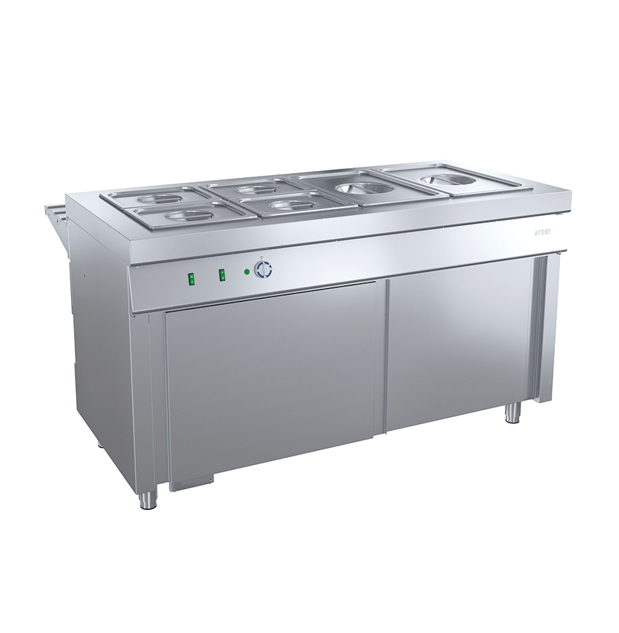 Мармит для вторых блюд Atesy Ривьера М2-1500-02-СО без полок