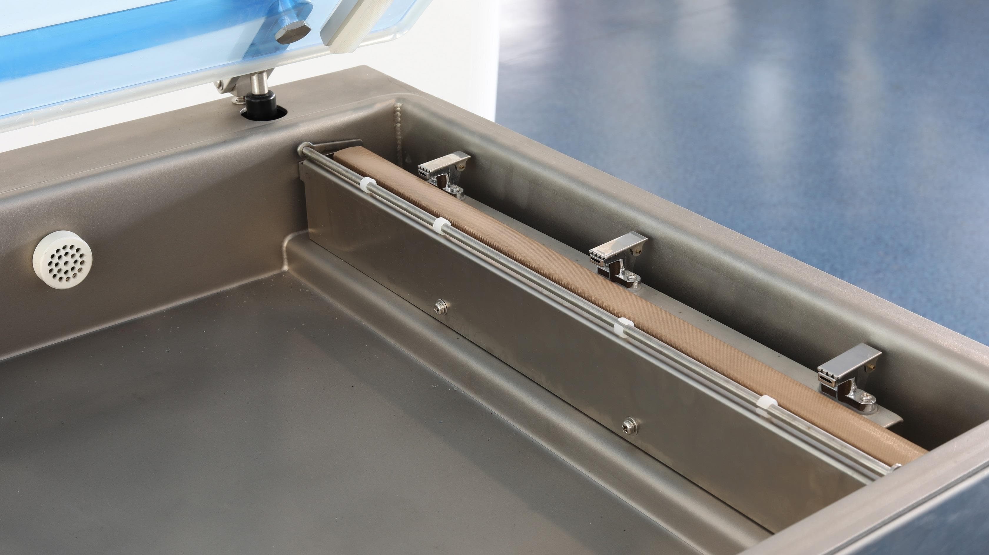 Настольный вакуумный упаковщик Hualian Machinery HVC-410T/2A-G нерж, газ
