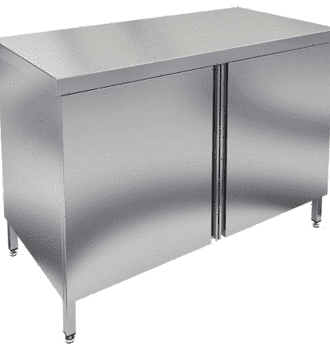 Стол-тумба с распашными дверями Hessen СТРП 6/6 (нерж)