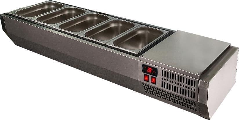 Витрина холодильная для ингредиентов Polair VTi2‑G (1/4)