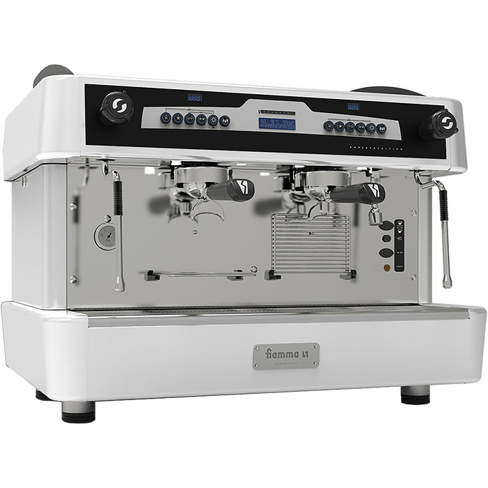 Кофемашина рожковая Fiamma Quadrant 2 DSP TC Barista White 2Gr автомат (2.0.033.0028)