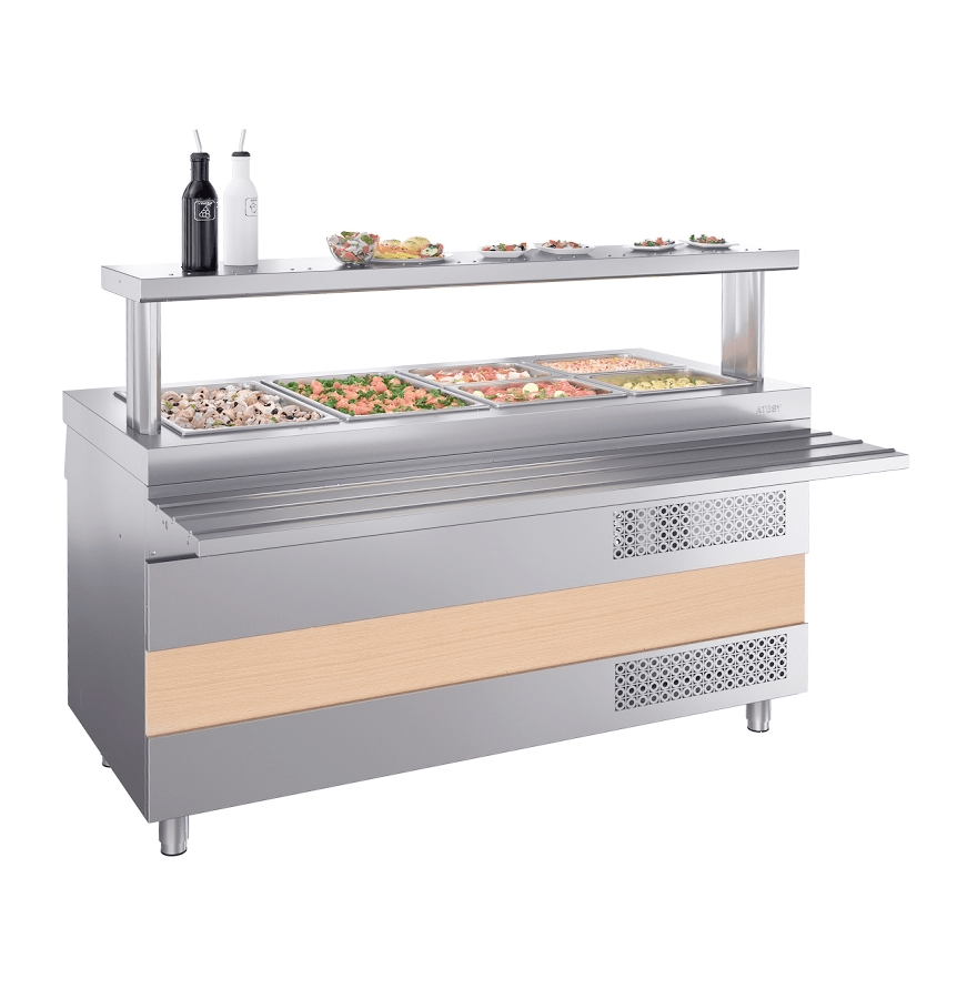 Стол охлаждаемый Atesy Ривьера ОС-1500-02-О без полок