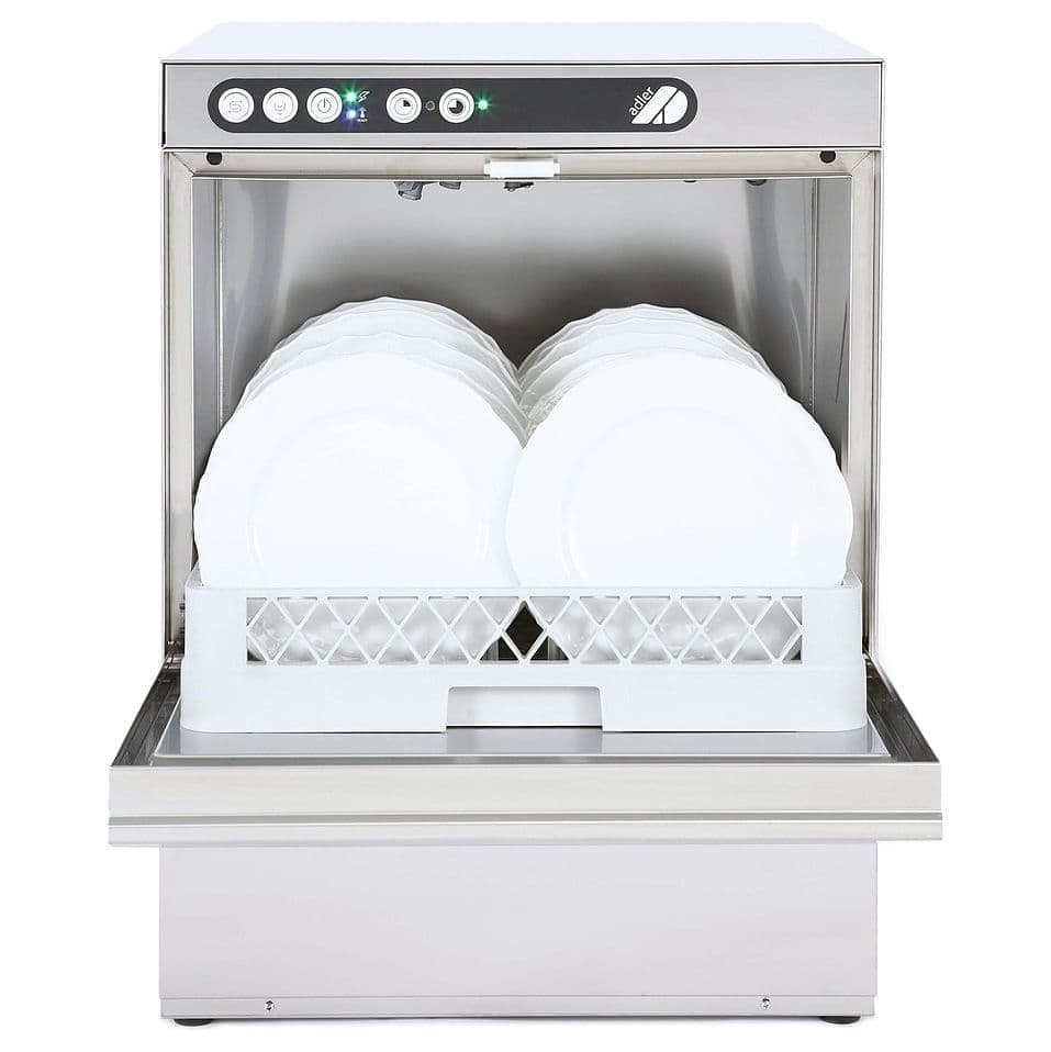 Фронтальная посудомоечная машина Adler ECO 50 PD, 380В (дозатор)