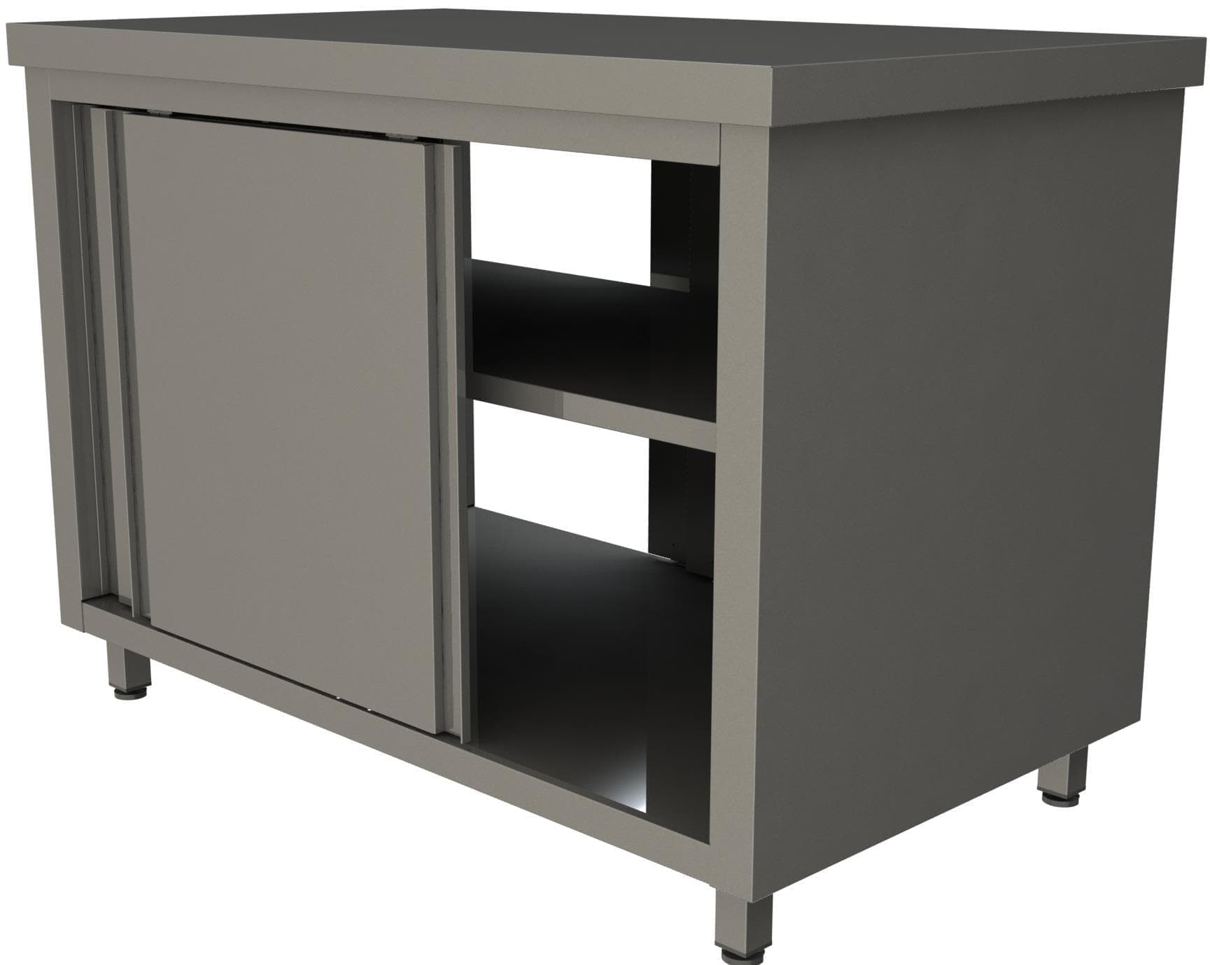 Стол производственный сквозной купе Restoinox СПСЗК-17/7