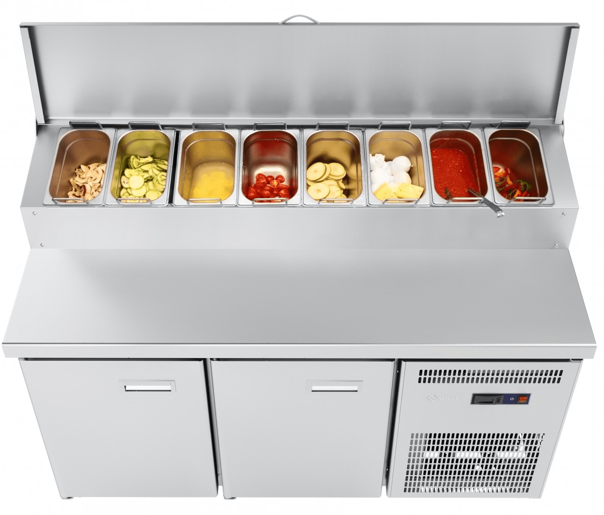 Стол холодильный для пиццы Abat СХС-80-01П (71010802454)