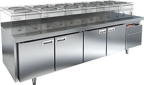 Стол холодильный Hicold GN 1111/TN LT SH