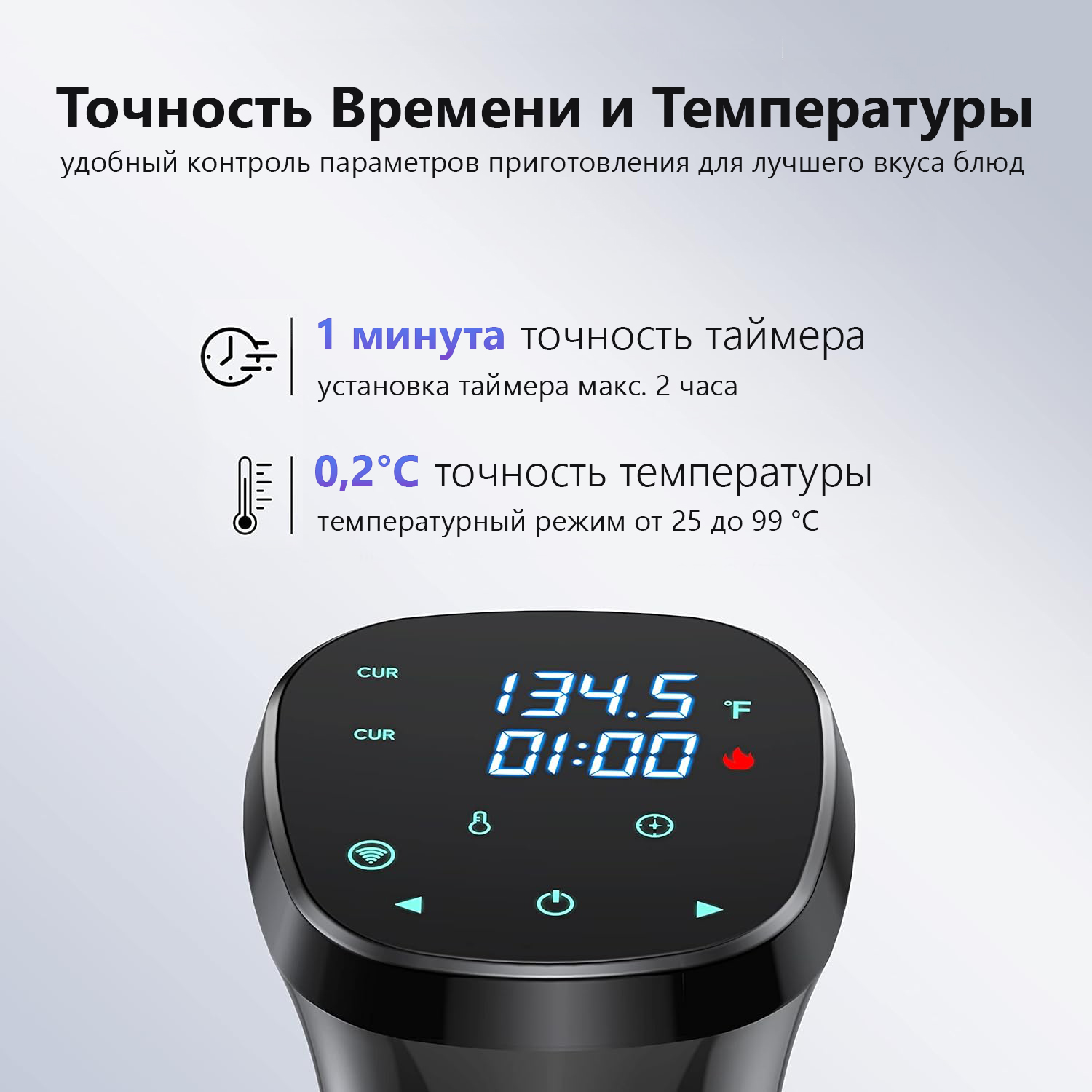 Термостат погружной для су вид CuisinAid CD-SV805
