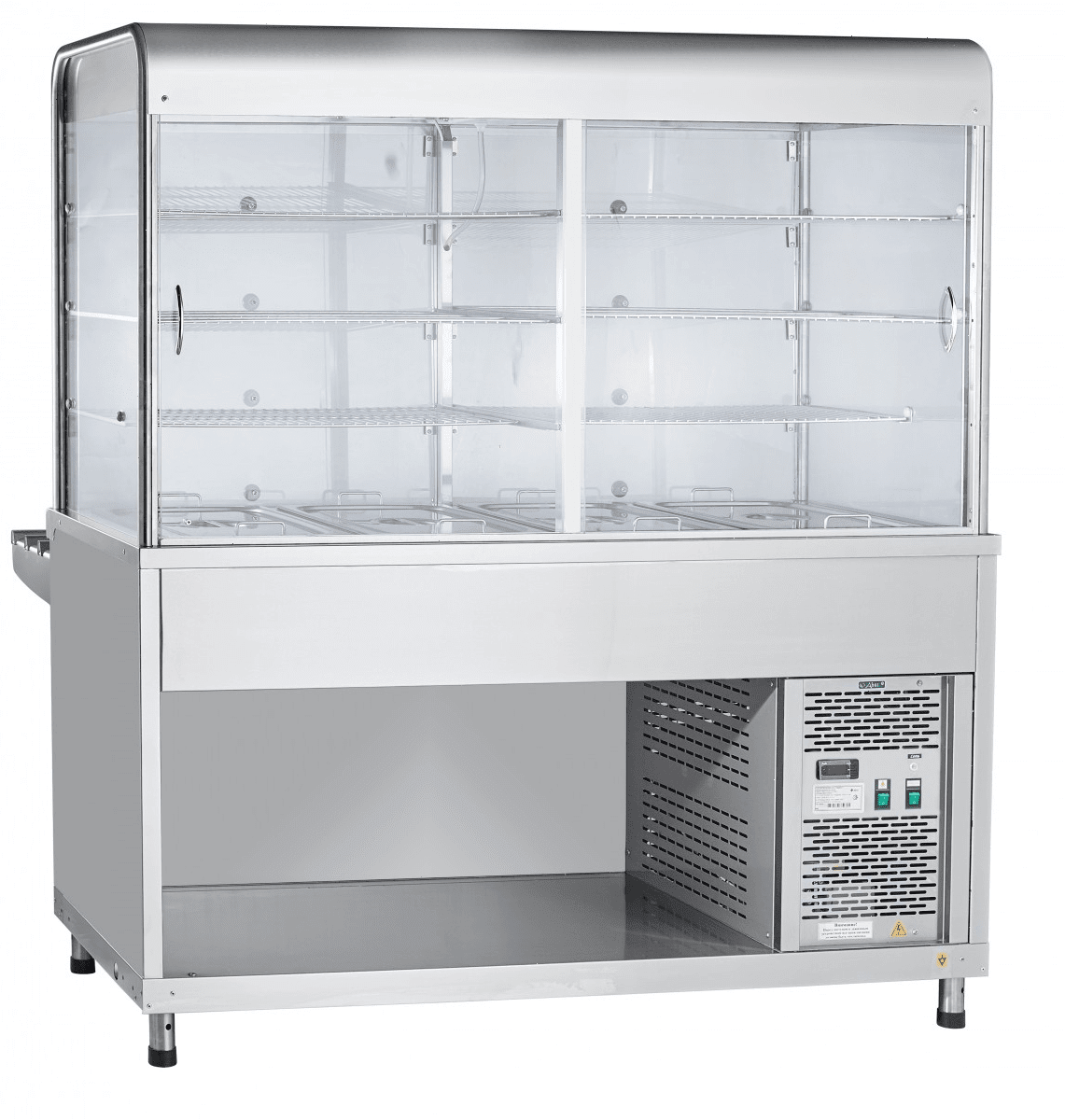 Прилавок для холодных закусок Abat ПВВ(Н)-70КМ-С-03-НШ (21000001023)
