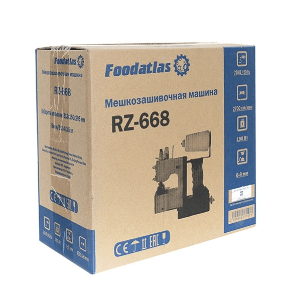 Мешкозашивочная машина Foodatlas RZ-668