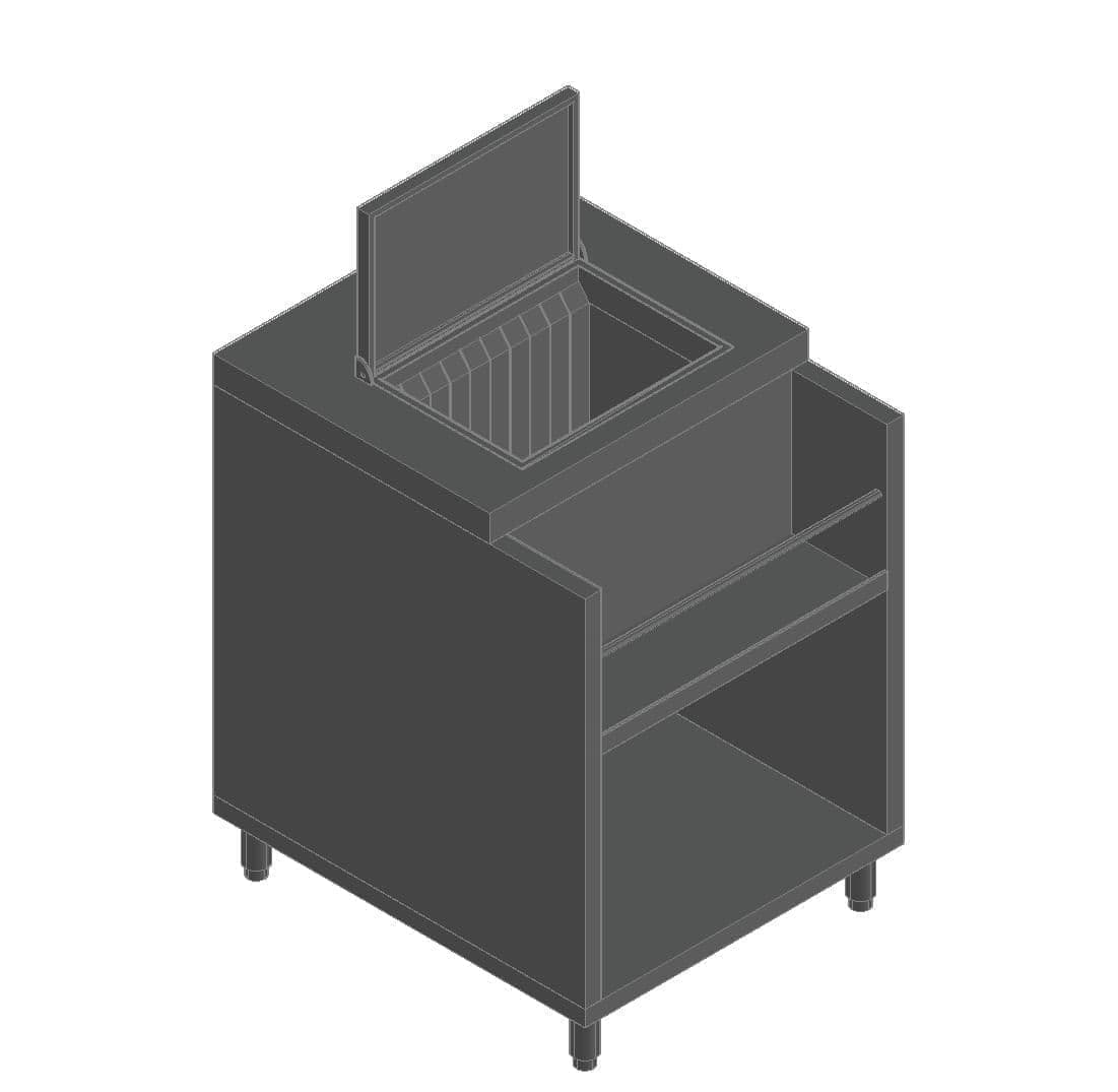 Барная станция Hicold НБМВЛ-6/7КР