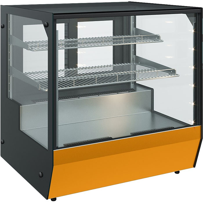 Витрина барная Carboma AMRA AC59 VV 1,2-1 Inox (0430)