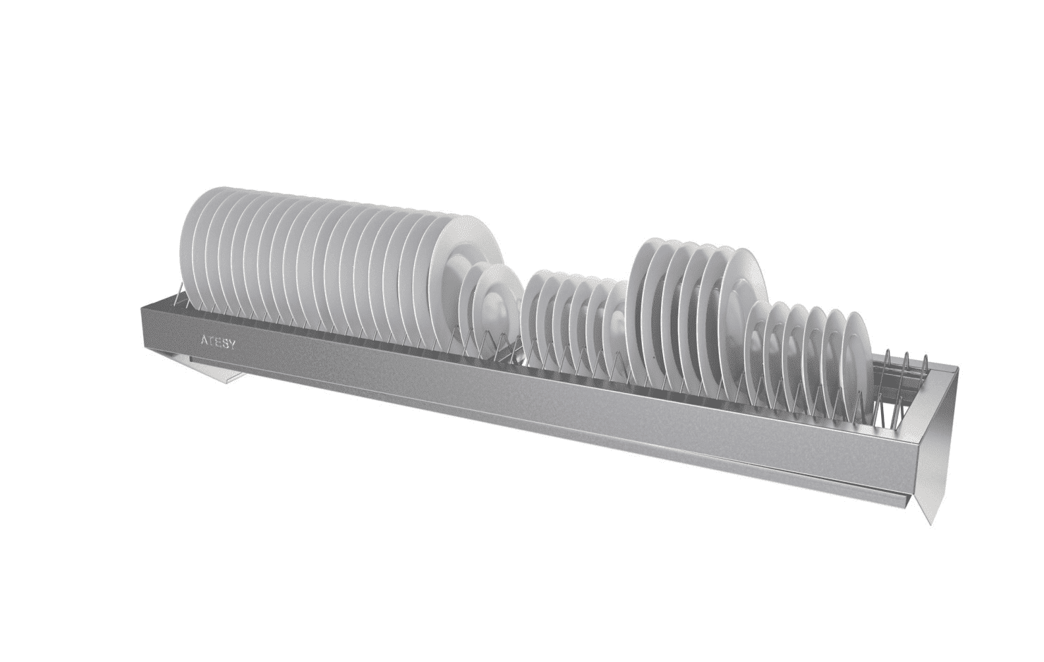 Полка кухонная для тарелок Atesy ПКТ-С-1200.300-02 (ПКТ-1200)