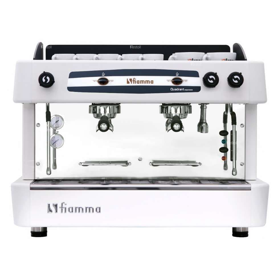 Кофемашина рожковая Fiamma Quadrant 2 TC White