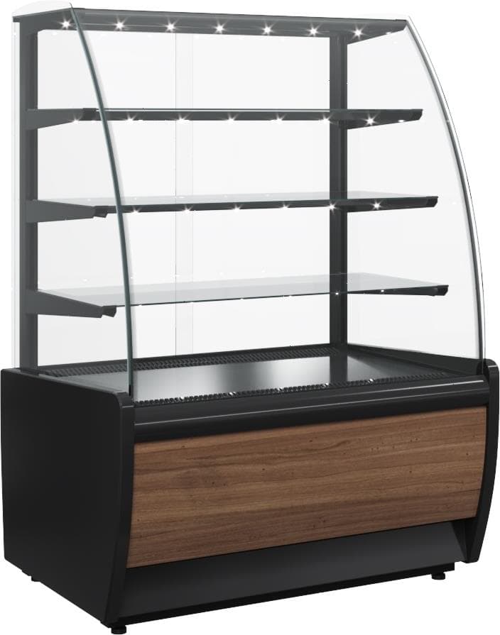 Витрина кондитерская Carboma K70 VM 0,9-1 (ВХСв-0,9д Техно) 9006-9005