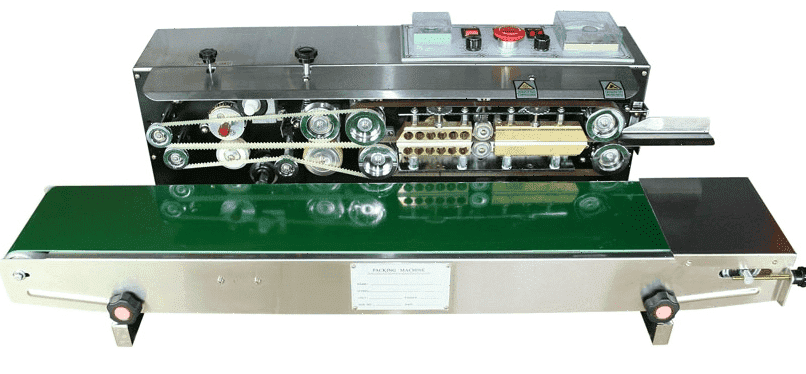 Конвейерный запайщик Магикон FRM-1000W печать сухими чернилами