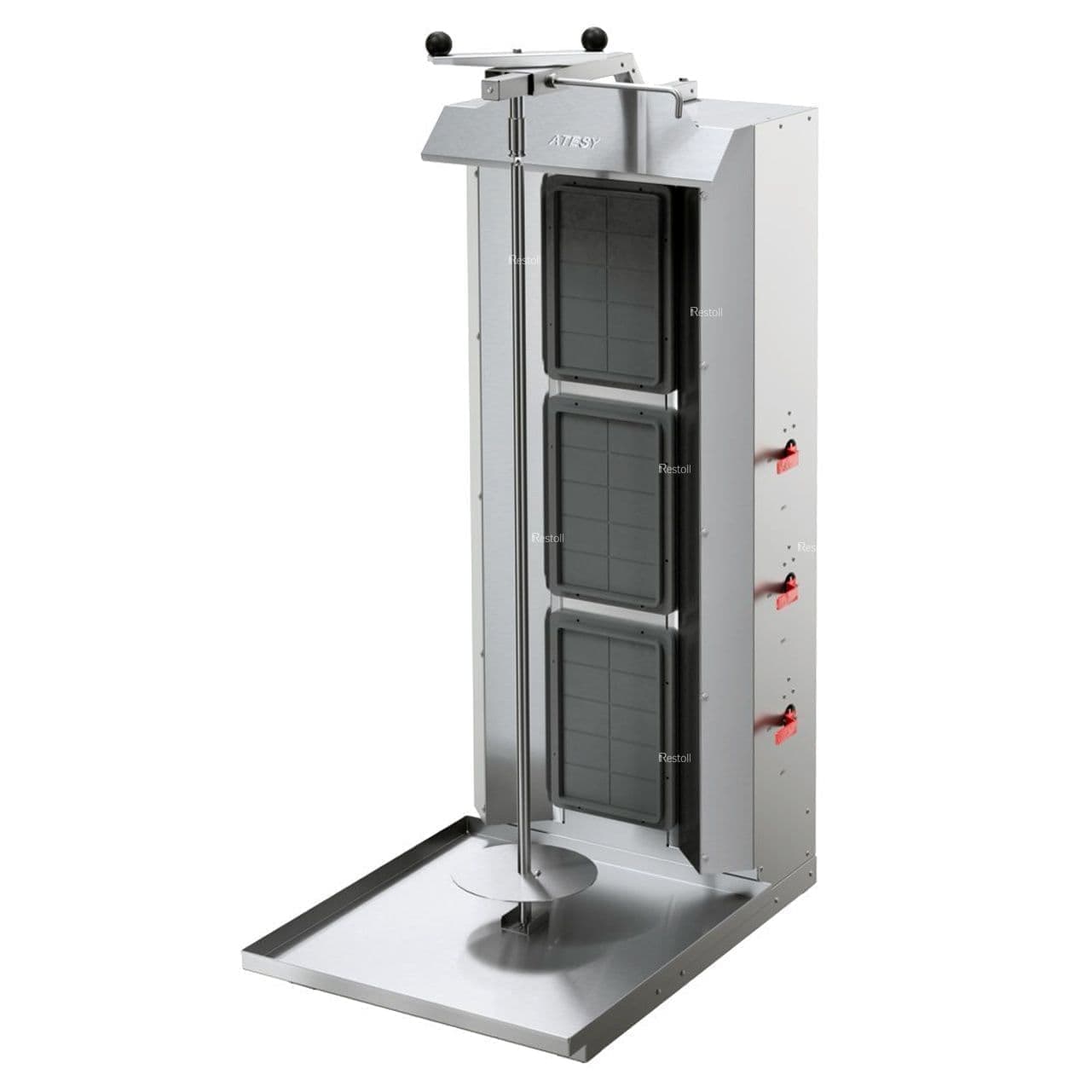 Гриль для шаурмы газовый Atesy Шаурма-3М