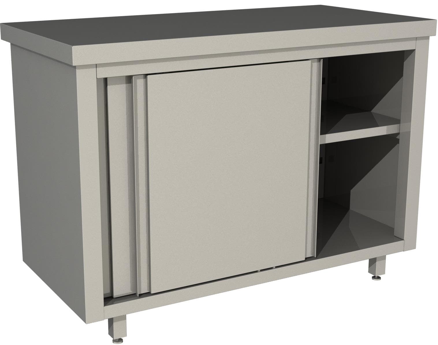 Стол производственный купе Restoinox СПЗК-14/7